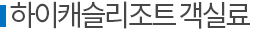 하이캐슬리조트 패키지